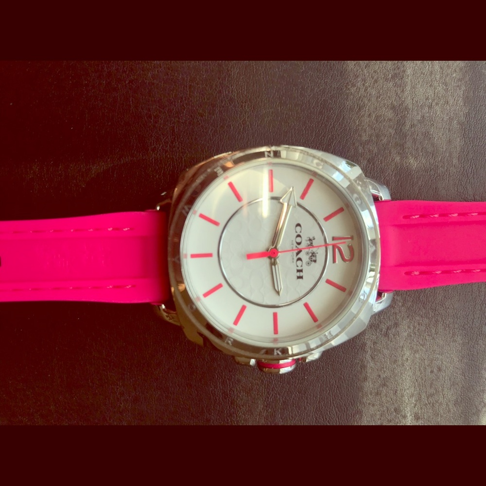 Pink Coach Watch